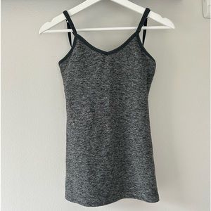 Beyond Yoga Heather Grey Spacedye Tank Top